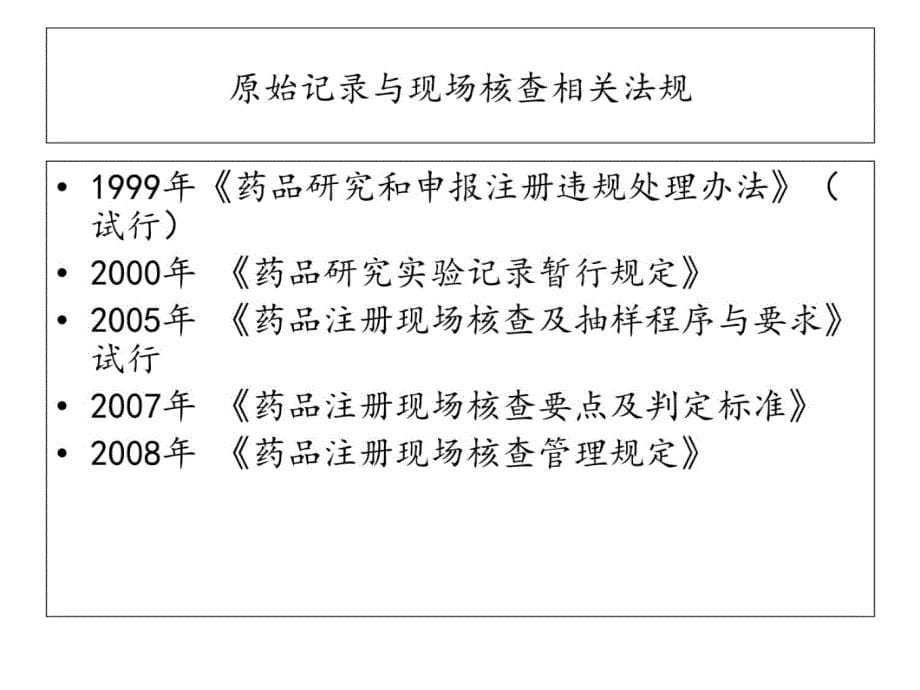 药品注册现场核查要点与判定原则教学案例_第5页