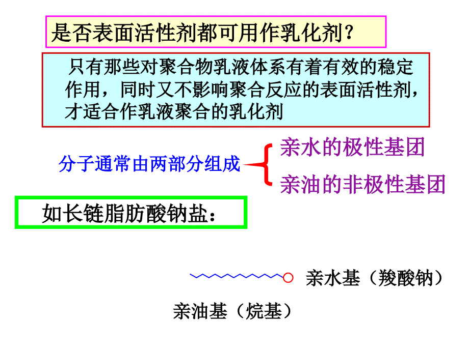 华东理工大学《乳液聚合》课件第三章乳化剂_第2页