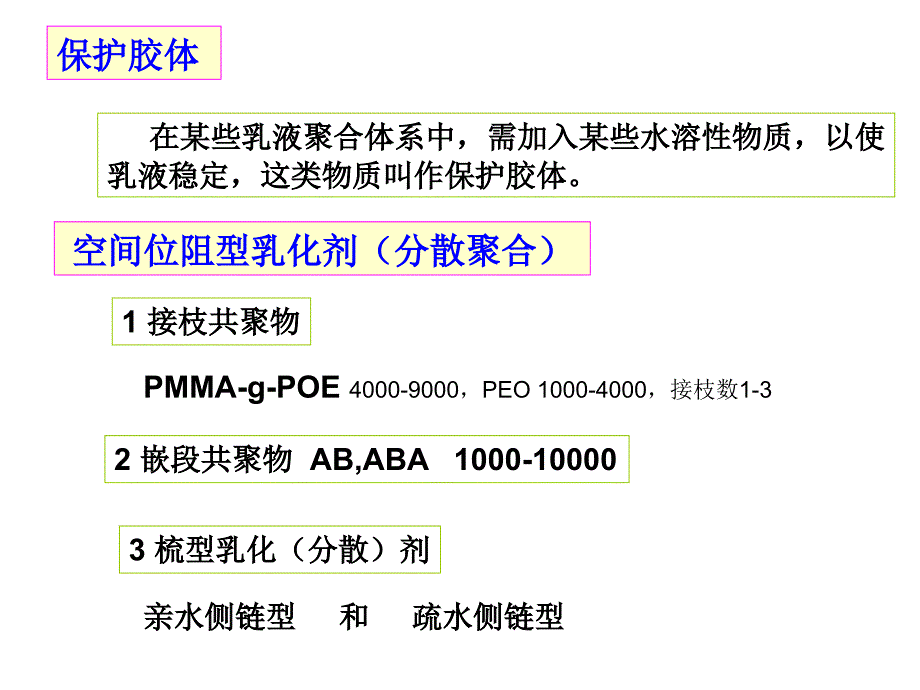 华东理工大学《乳液聚合》课件第三章乳化剂_第4页