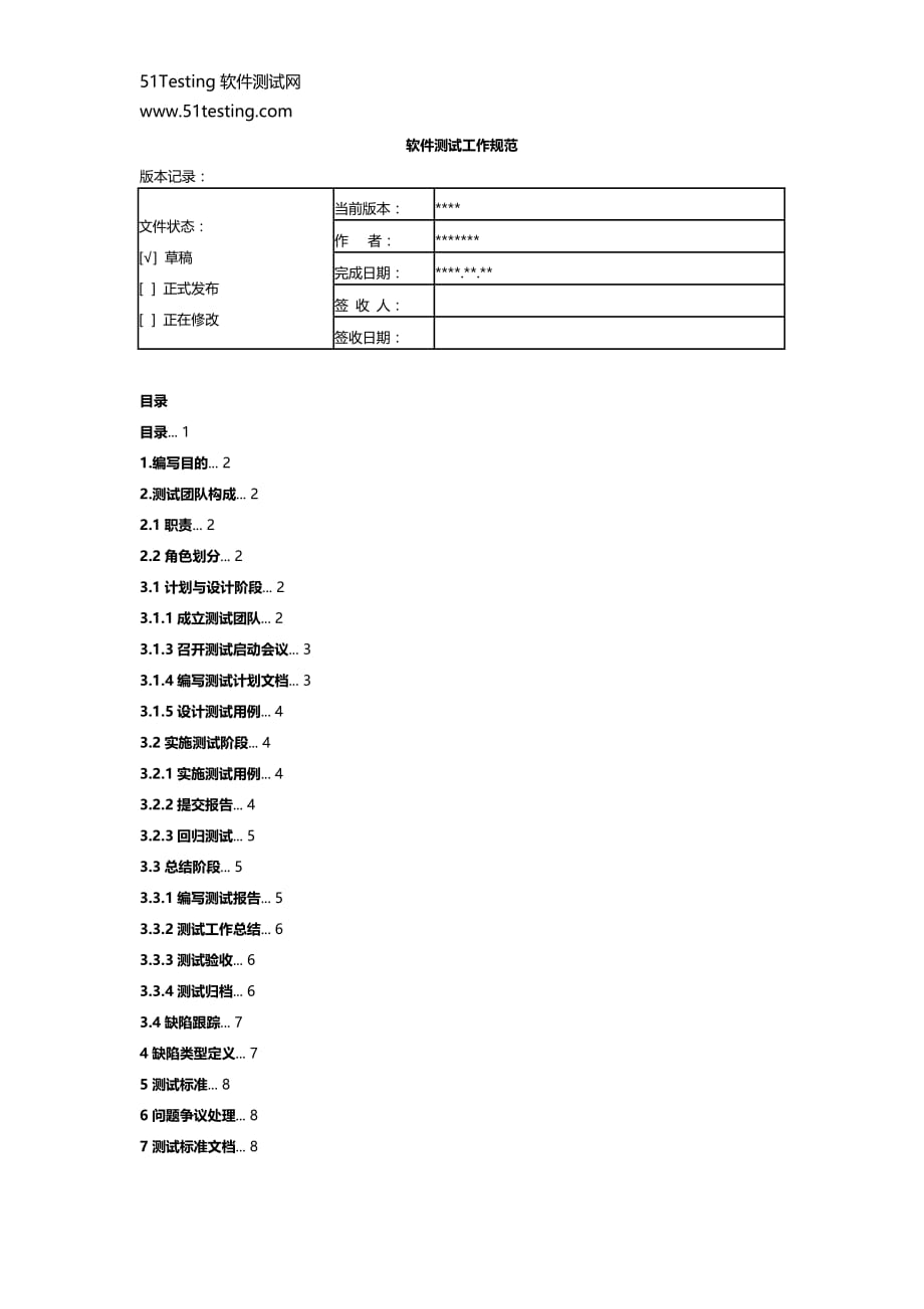 (组织设计）软件测试组织与管理及测试系列方法1_第1页