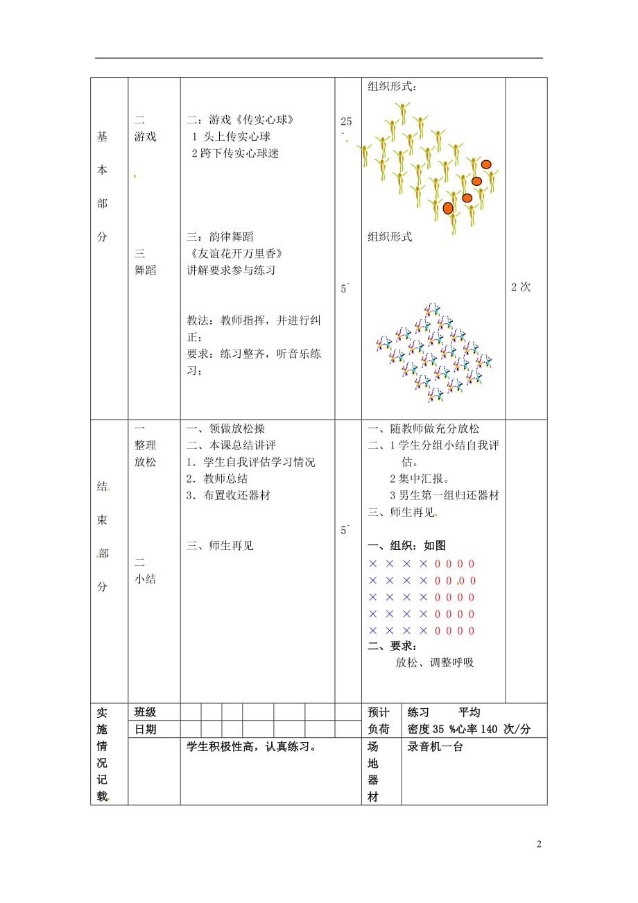 广西永福县实验中学七年级体育《跑走交替600-800米》教案.doc_第2页