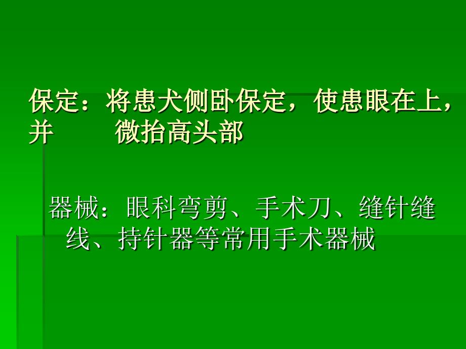 眼球摘除术教学幻灯片_第4页