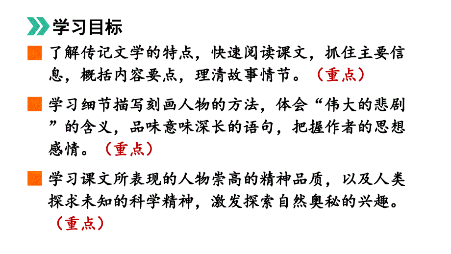 人教版语文七年级语文下册 伟大的悲剧_第3页