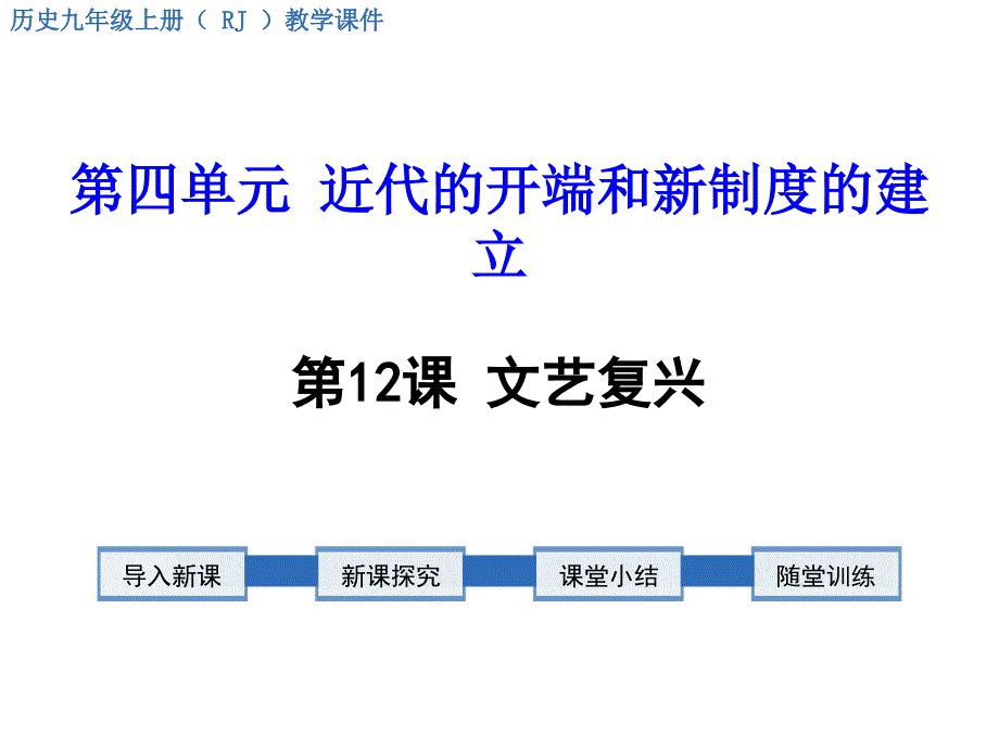 第12课 文艺复兴(公开课)_第1页