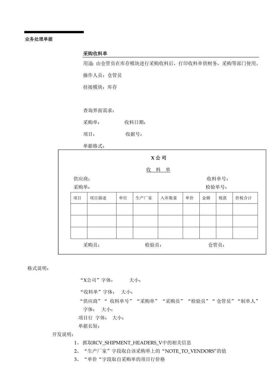 管理信息化公司信息管理系统客户化开发需求方案页_第5页