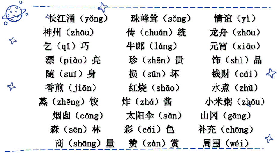 部编版二年级语文下册总复习课件_第3页