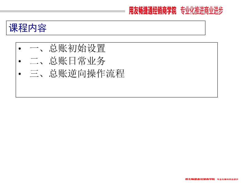 用友T财务软件的总账模块详细讲解讲课资料_第2页