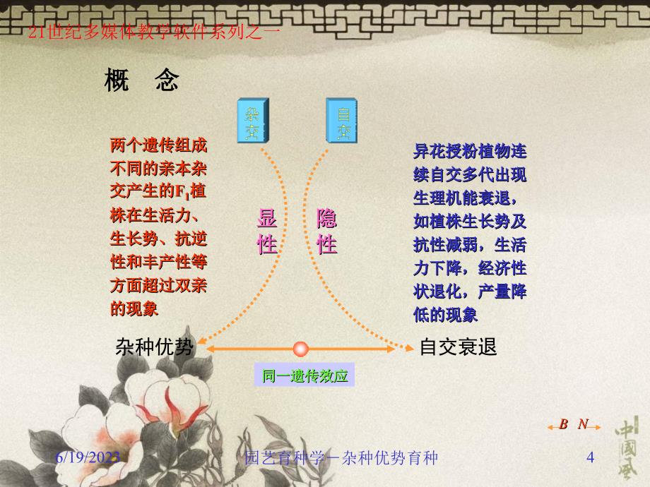 园艺植物育种学-杂种优势育种备课讲稿_第4页