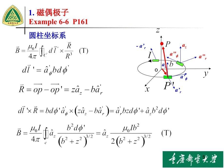 电磁场与电磁波第14讲磁化强度磁场强度和相对导磁率边界条件概要_第5页