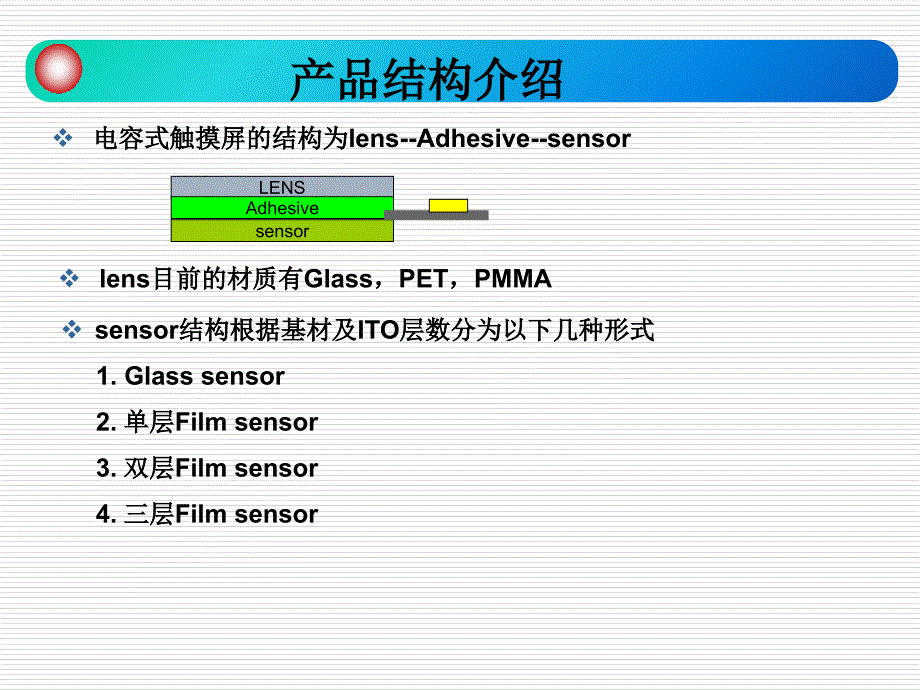 电容式触摸屏的结构设计及工艺流程资料.ppt_第3页