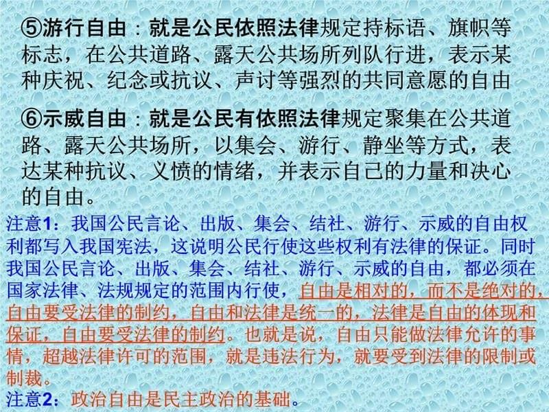 一国家依法保护公民的政治权利和自由教案资料_第5页