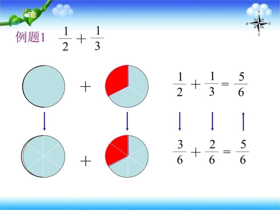 西师大版五下异分母分数加减法课件教学内容_第5页