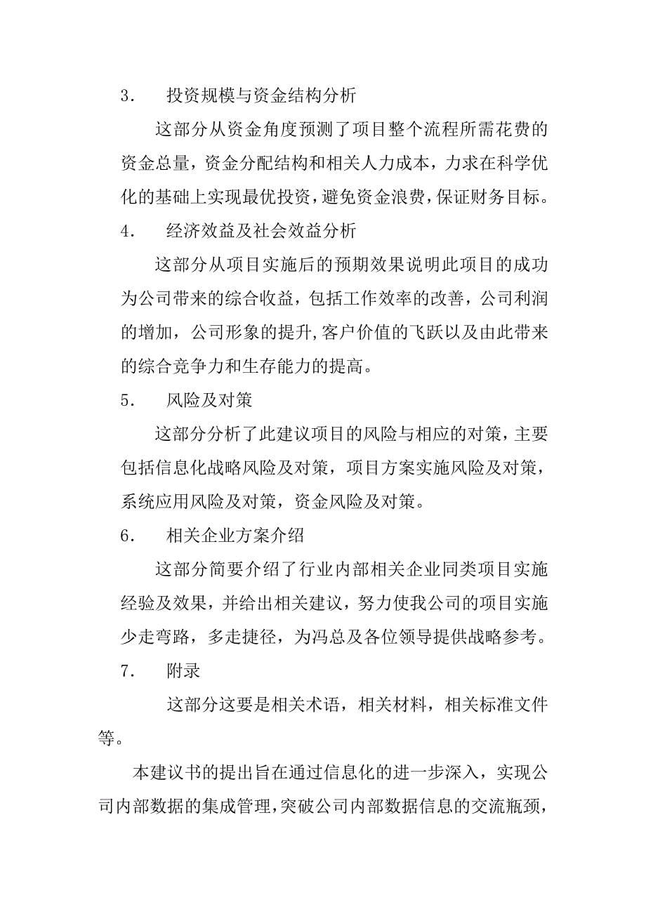 管理信息化企业信息化建议书_第5页