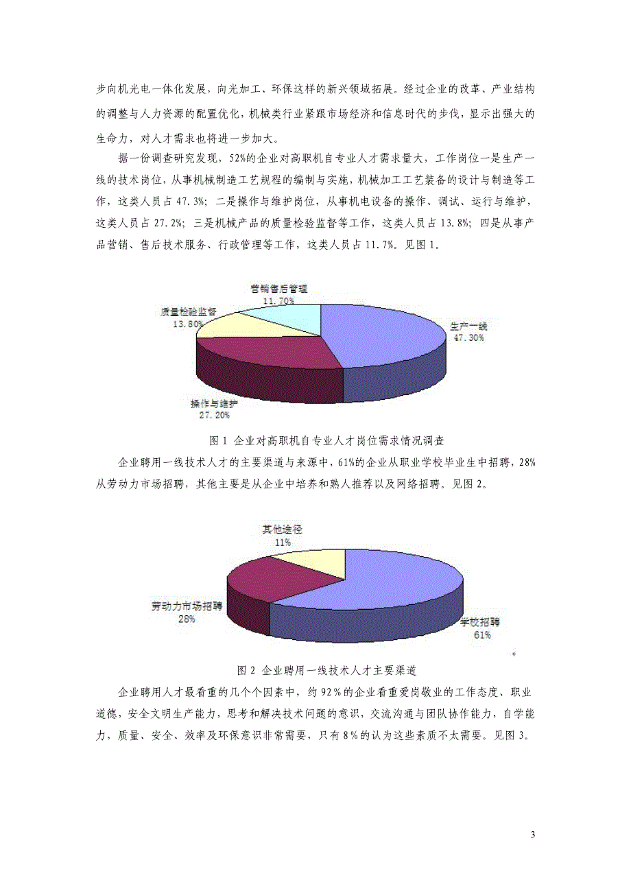 管理信息化某高专学院机械制造与自动化专业人才培养方案_第3页