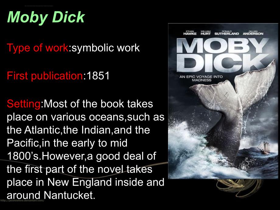白鲸Moby Dick作品分析_第3页
