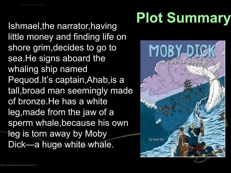 白鲸Moby Dick作品分析_第5页