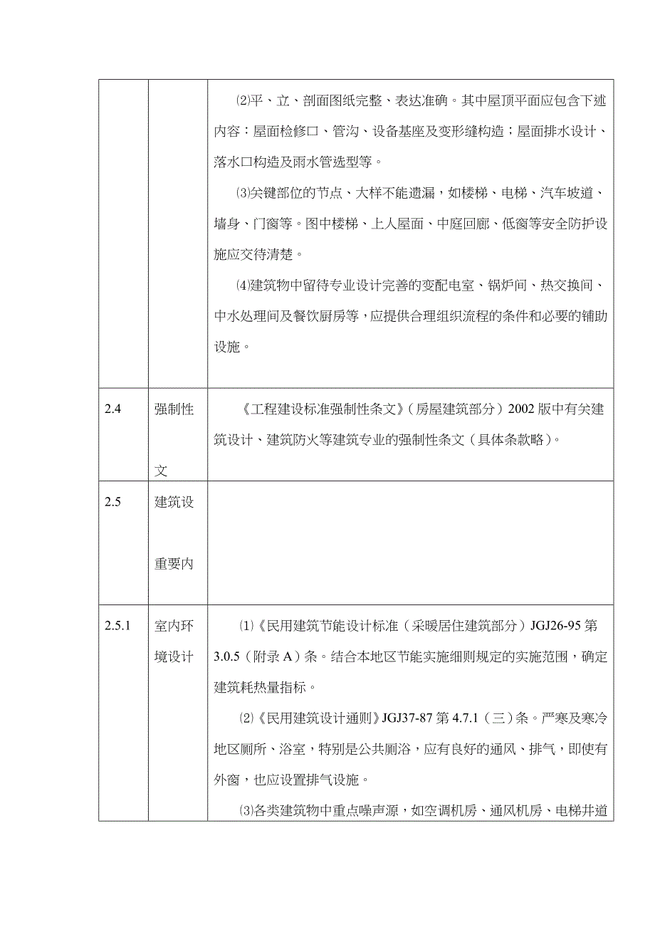 (工程设计)建筑工程施工图设计文件审查要点试行_第4页