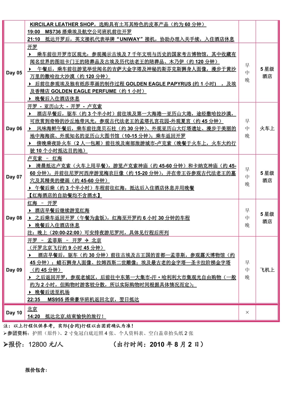 (旅游行业)中国人民大学工会线路暑期旅游_第2页