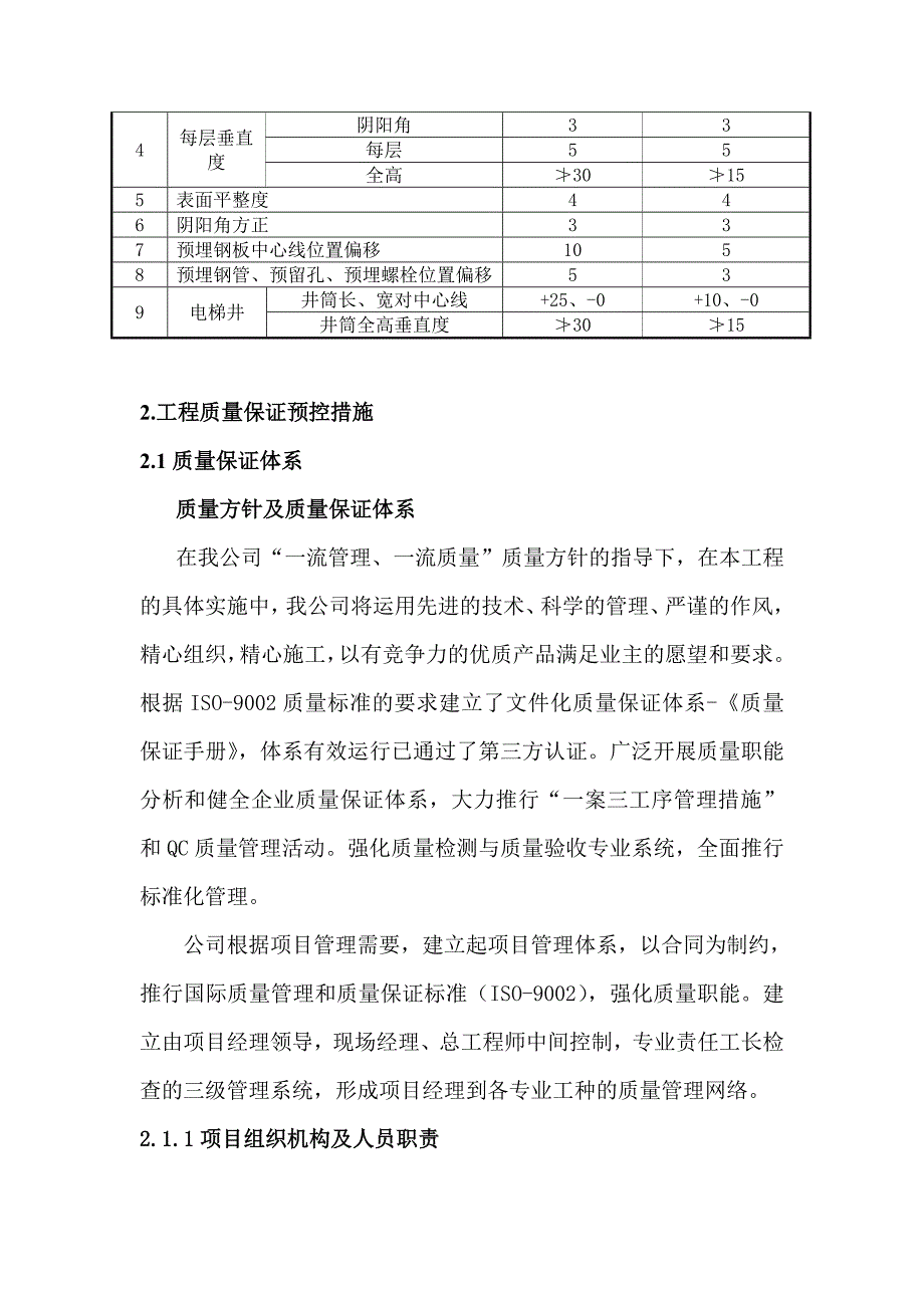 (工程质量)某住宅工程项目质量计划_第4页