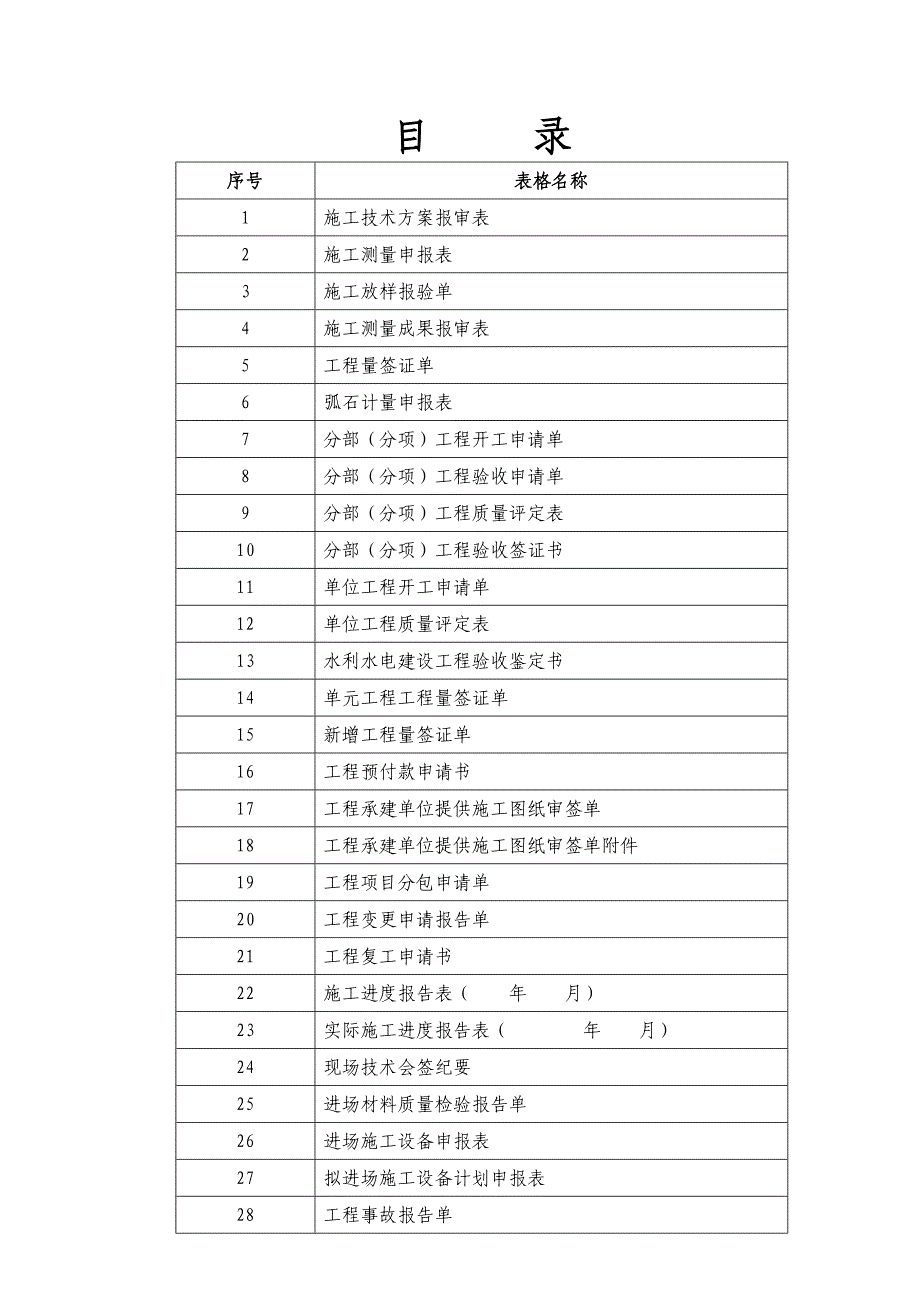 (水利工程)水利水电建设工程综合表_第2页