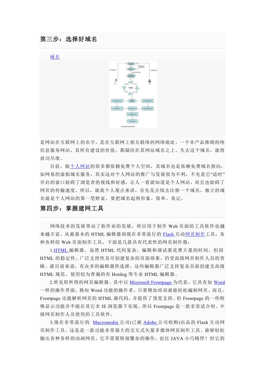 管理信息化网站制作流程方案_第4页