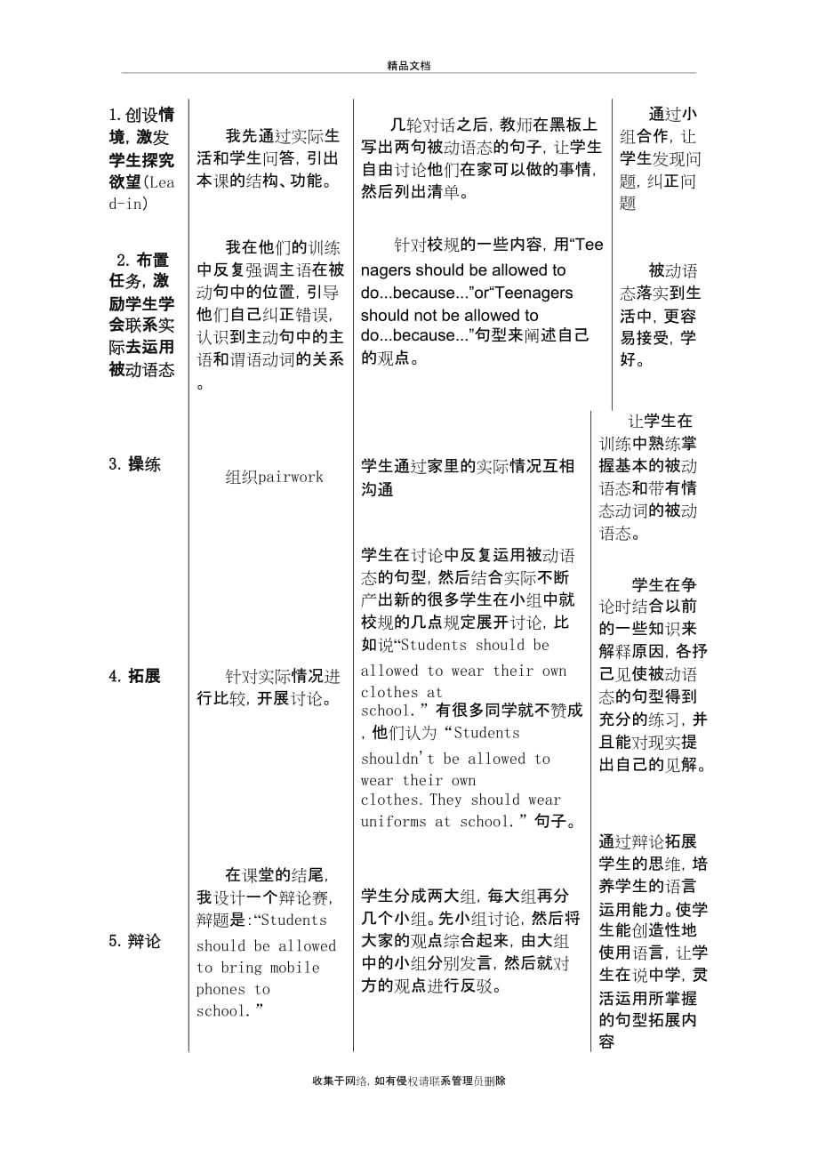 人教版九年级英语教学设计学习资料_第4页