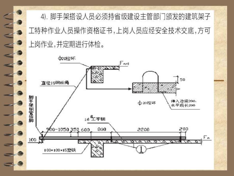 [整理版]施工平安防护网图集之足手架及卸料平台说课材料_第3页