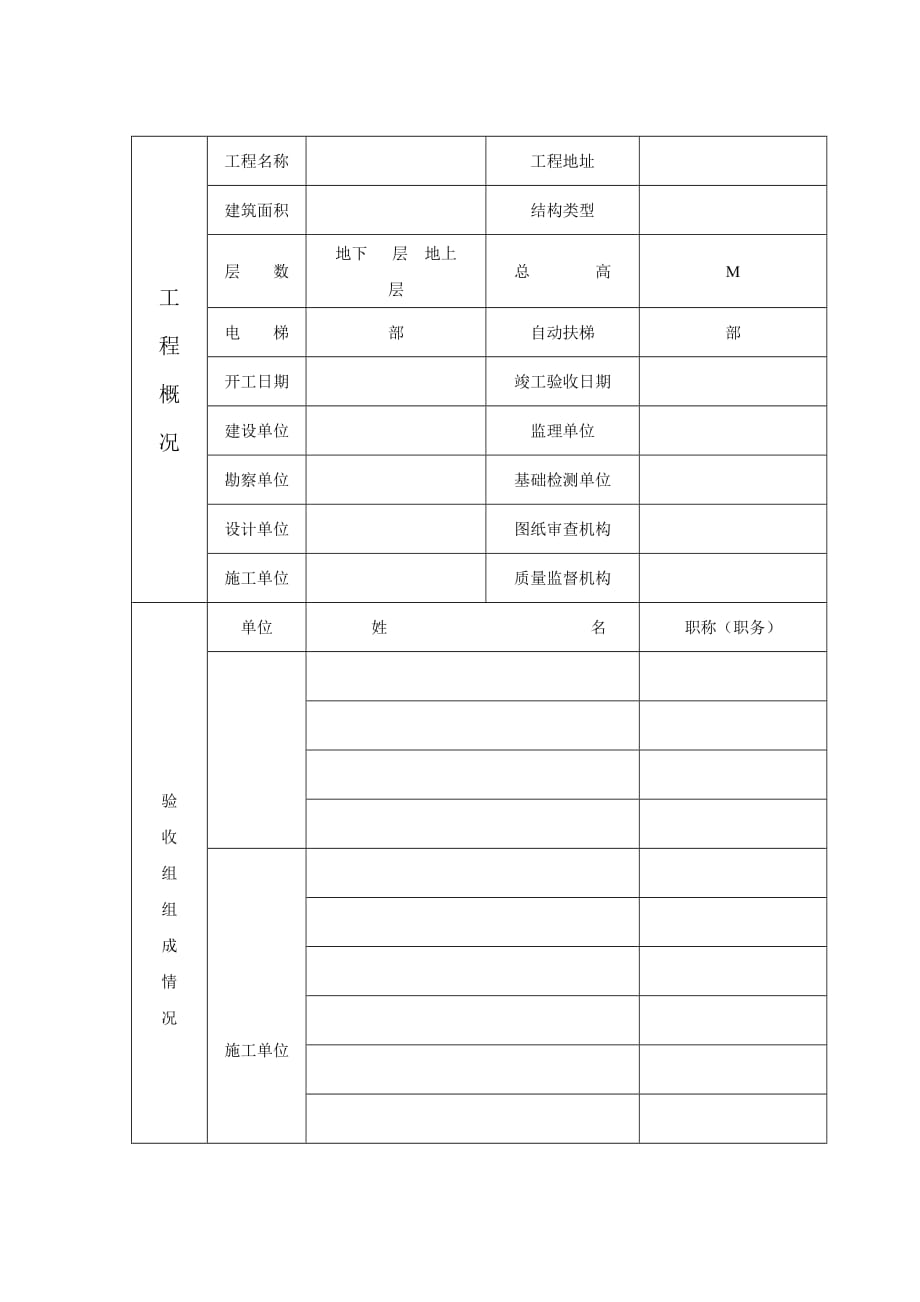 (房地产经营管理)7)某某房屋建筑工程和市政基础设施工程竣工验收报告JS004)_第2页