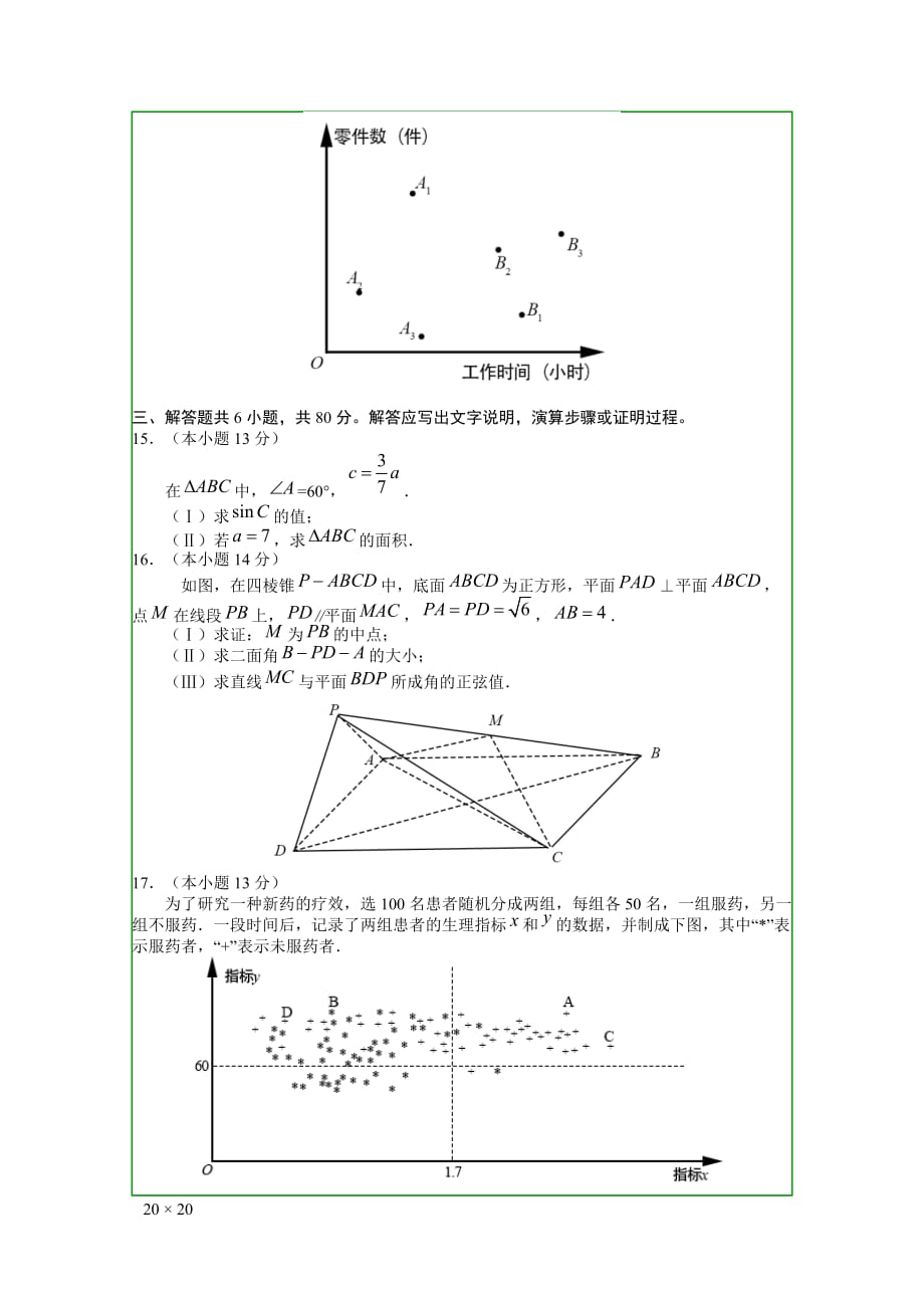 高考理科数学试题_第3页