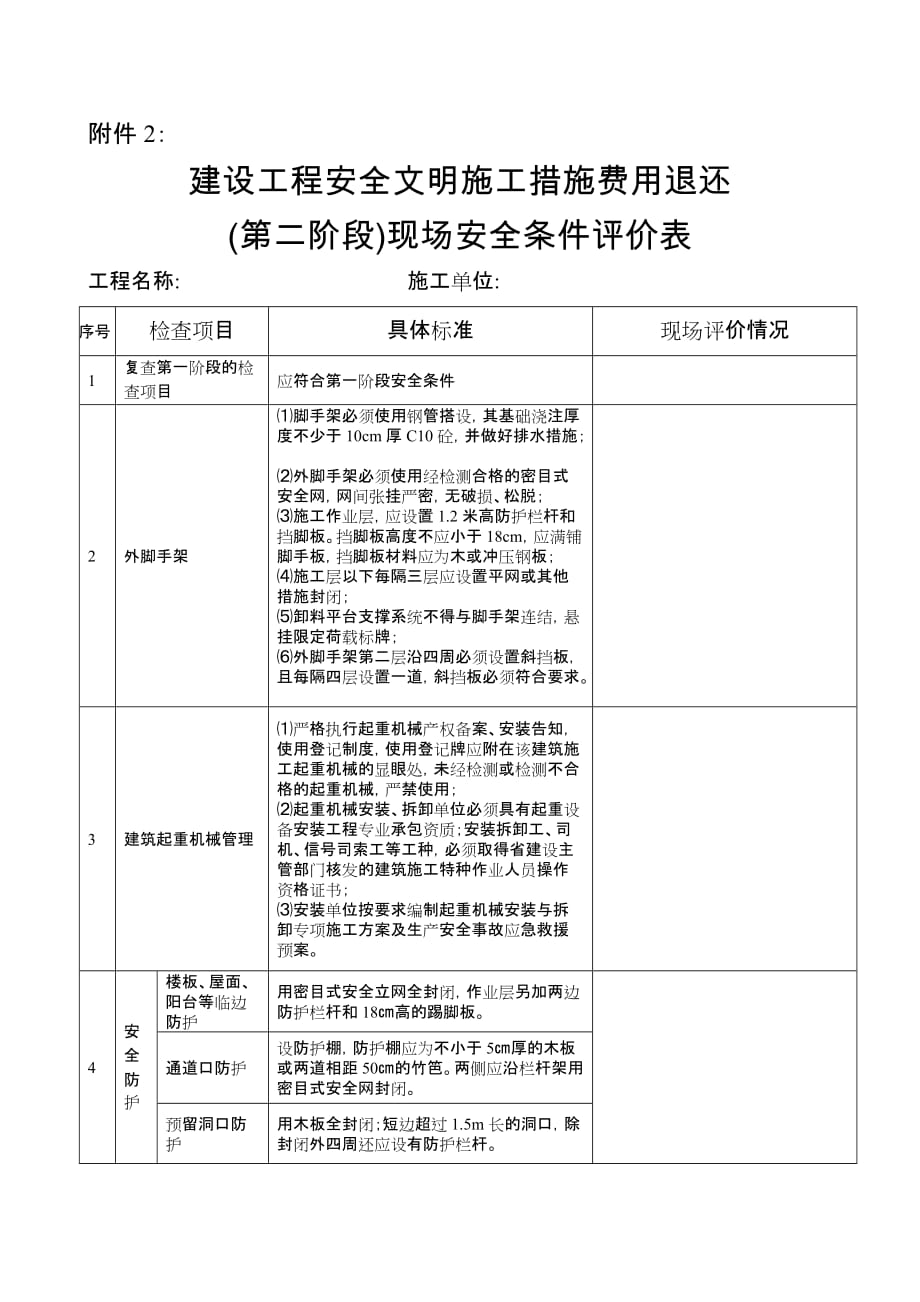 (工程安全)关于启用新版建设工程安全文明施工措施费用退还阶段..._第4页