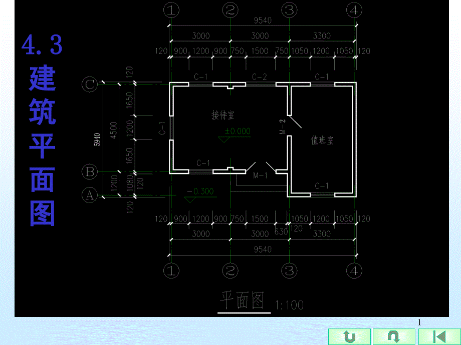 【土木建筑】建筑平面图知识讲解_第1页