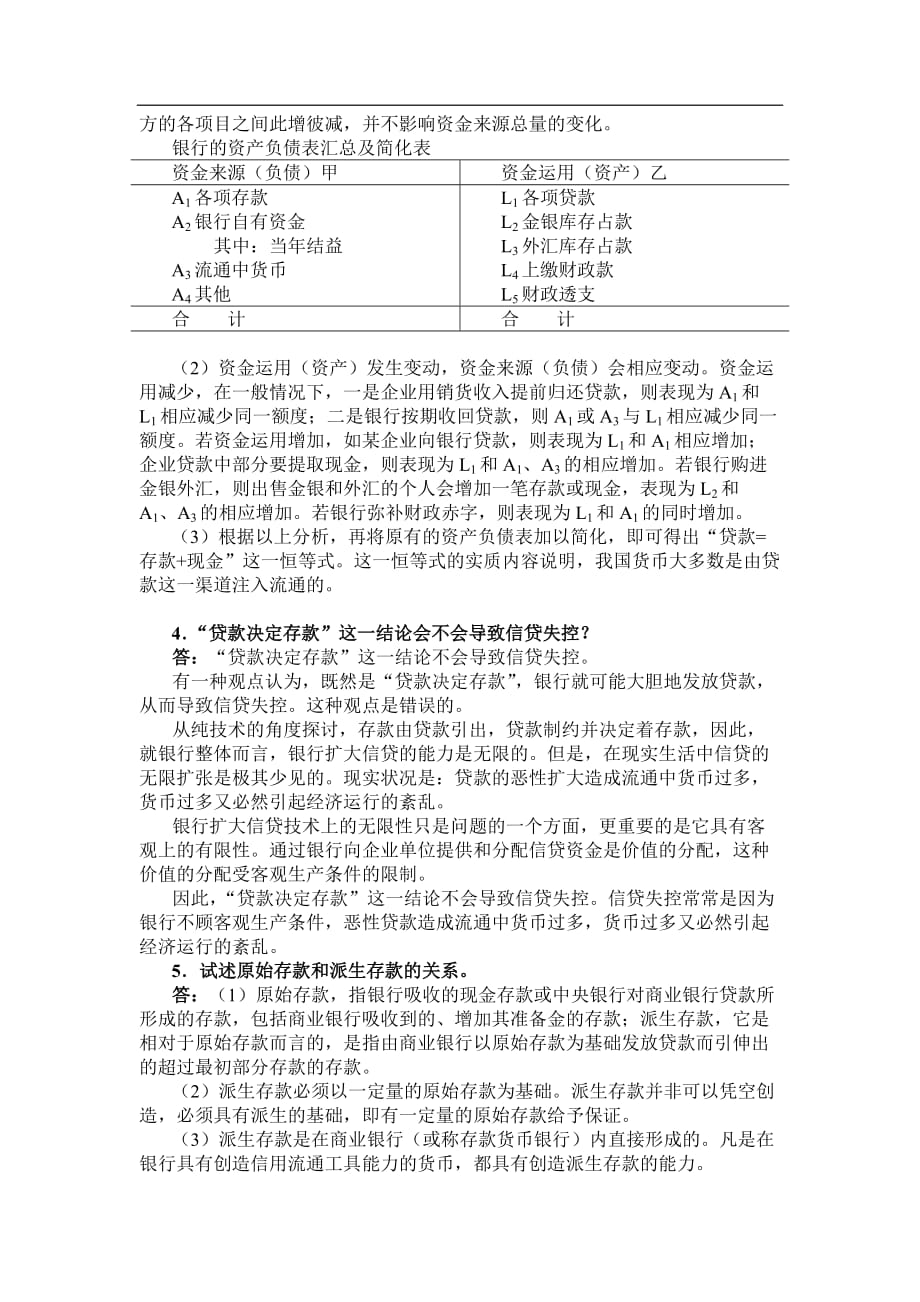 (金融保险)曹龙骐金融学第2版)课后习题详解第8章货币供给_第2页