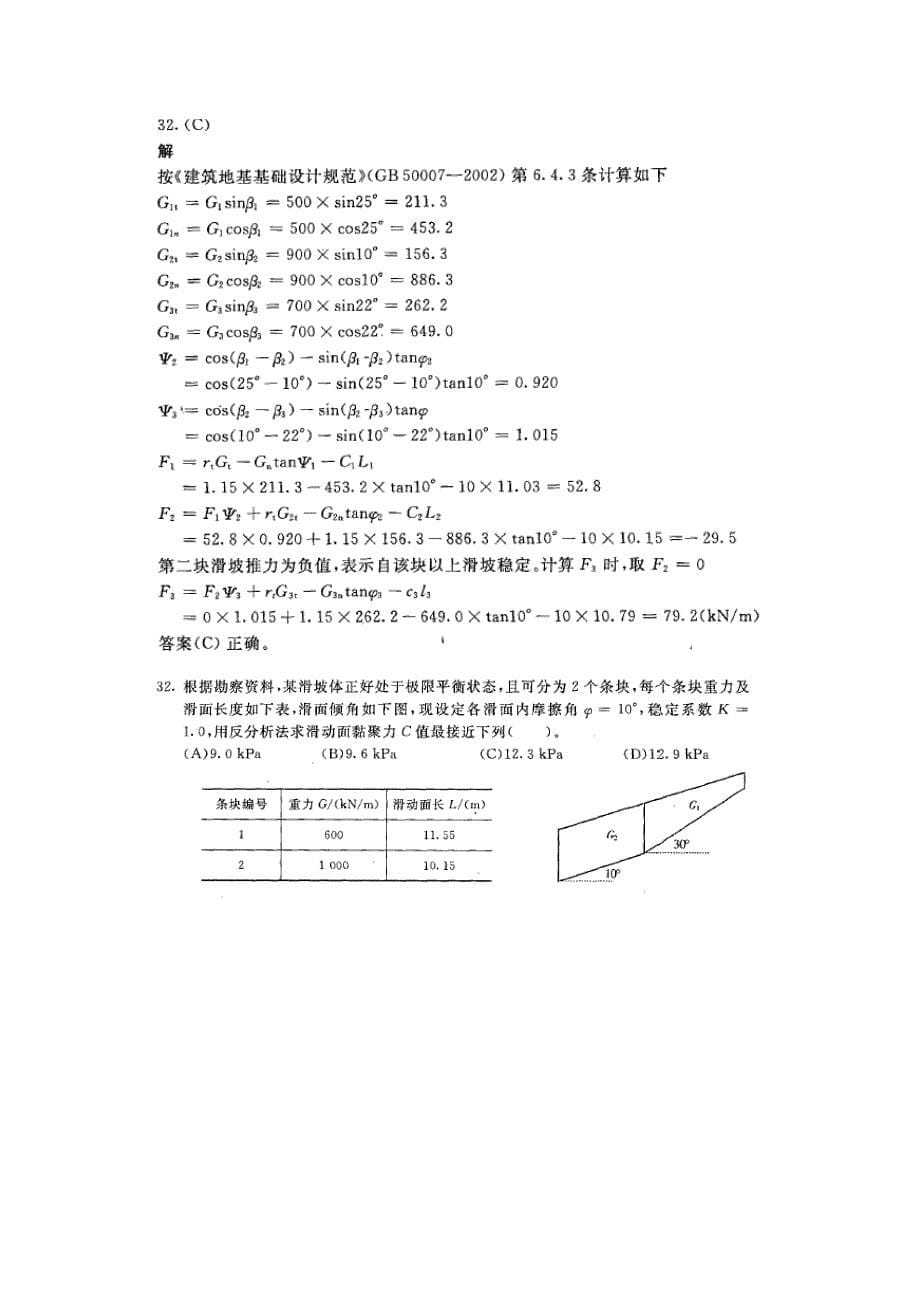 (工程考试)镇江市勘察测绘研究张立新总工搜集整理注册岩土工程师专业考试滑块_第5页