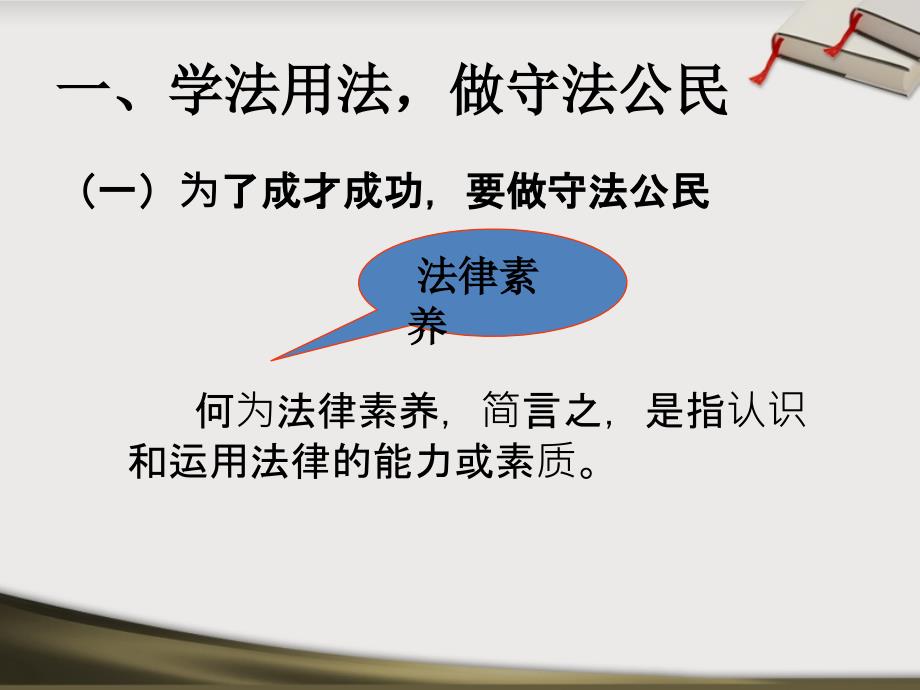 专题七守法篇守法是大学生成人成才成功的保证培训讲学_第3页