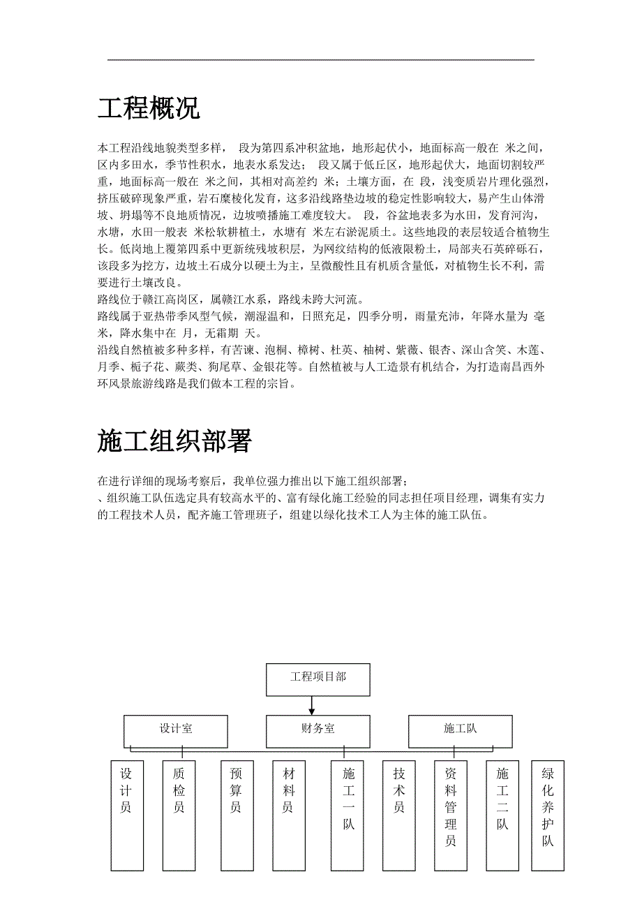 (工程设计)某高速公路绿化工程施工组织设计方案_第2页