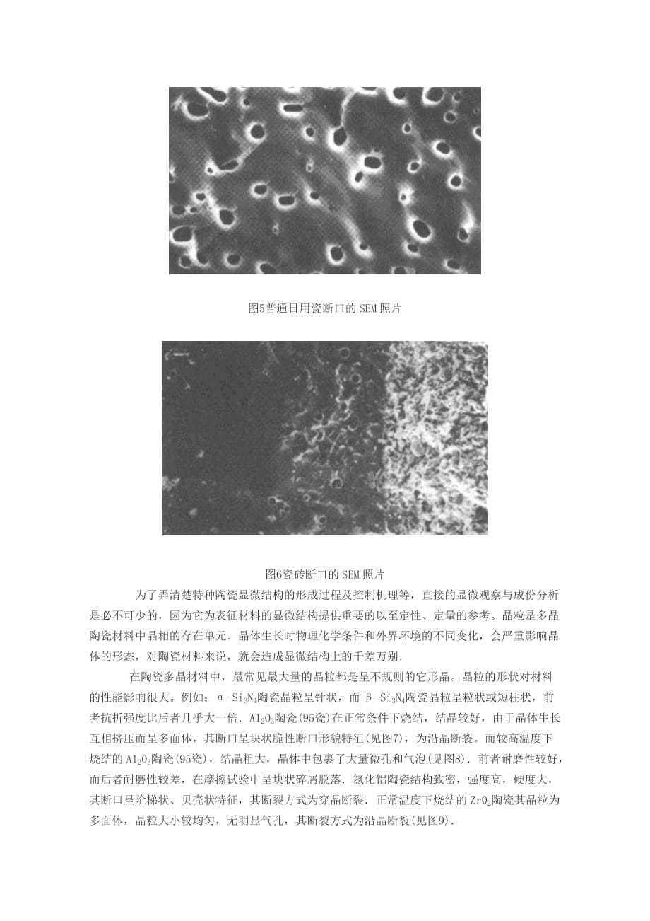 (电子行业企业管理)扫描电子显微镜在陶瓷材料中的应用_第4页