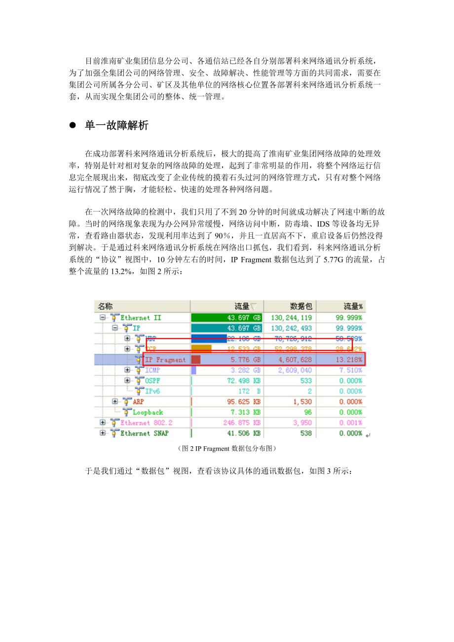 (冶金行业)徽淮南矿业集团网络分析案例_第3页