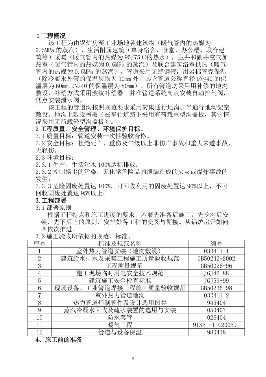 (冶金行业)矿区室外暖气网某某某1017_第2页