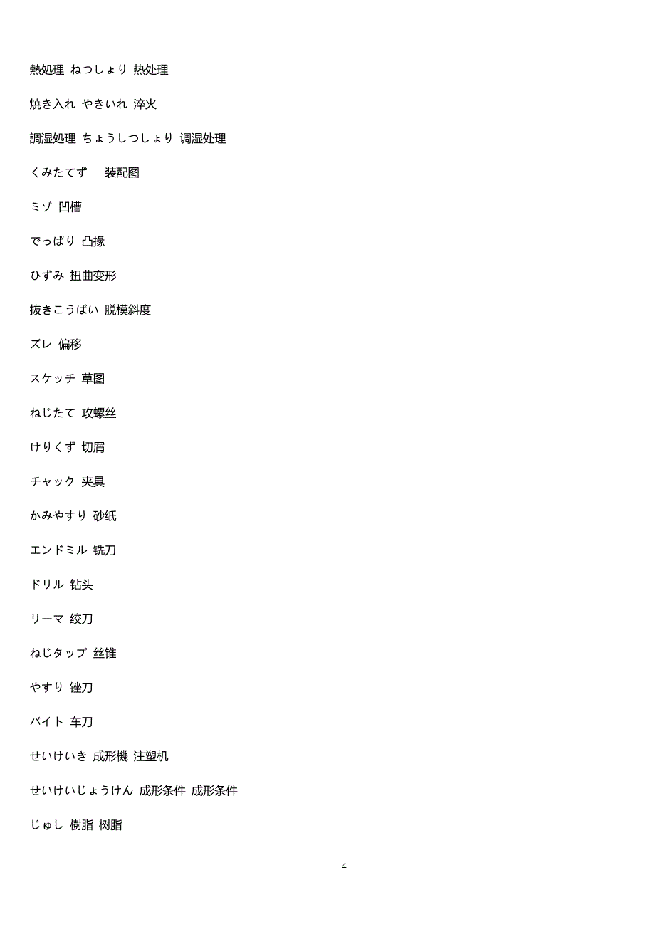 (模具设计)模具专业用语_第4页