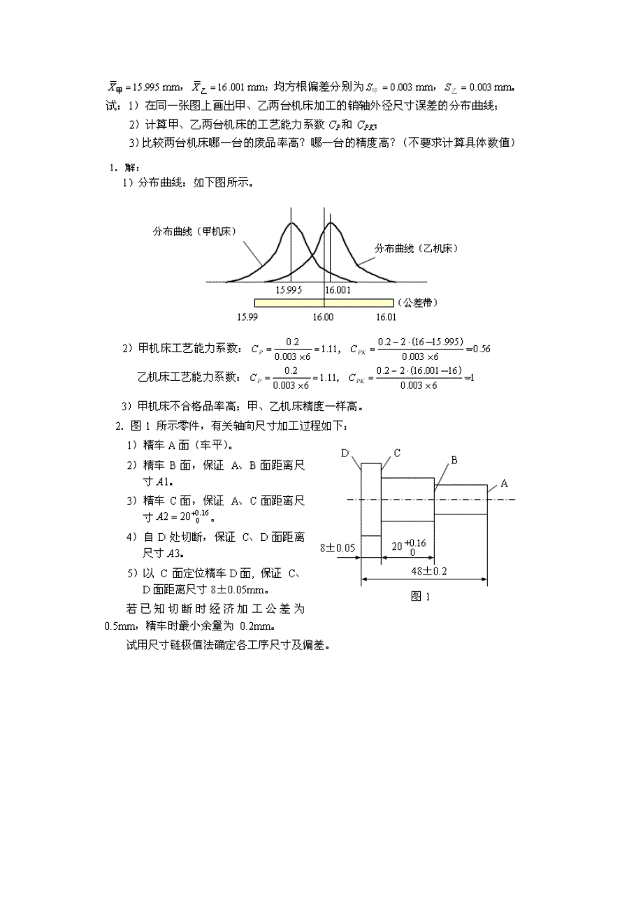 (机械行业)机械制造技术试题含答案)_第3页