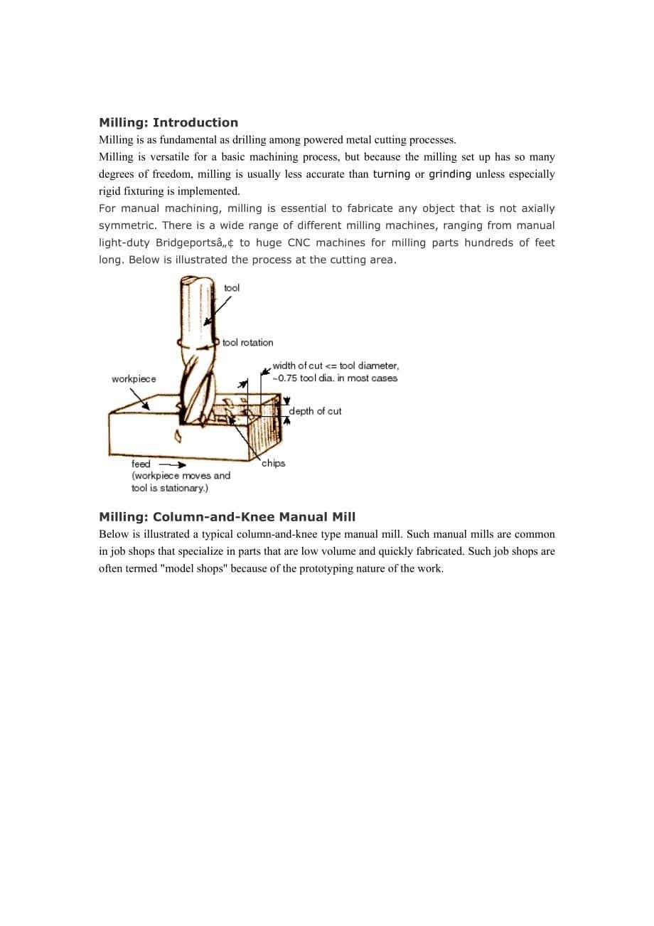 (机械行业)机械加工简要介绍英文版)_第5页