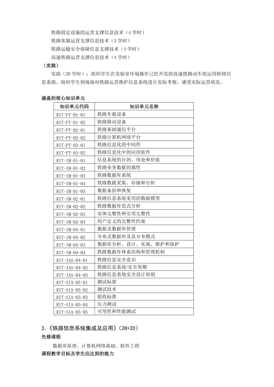 管理信息化铁路信息技术专业教学指导_第3页