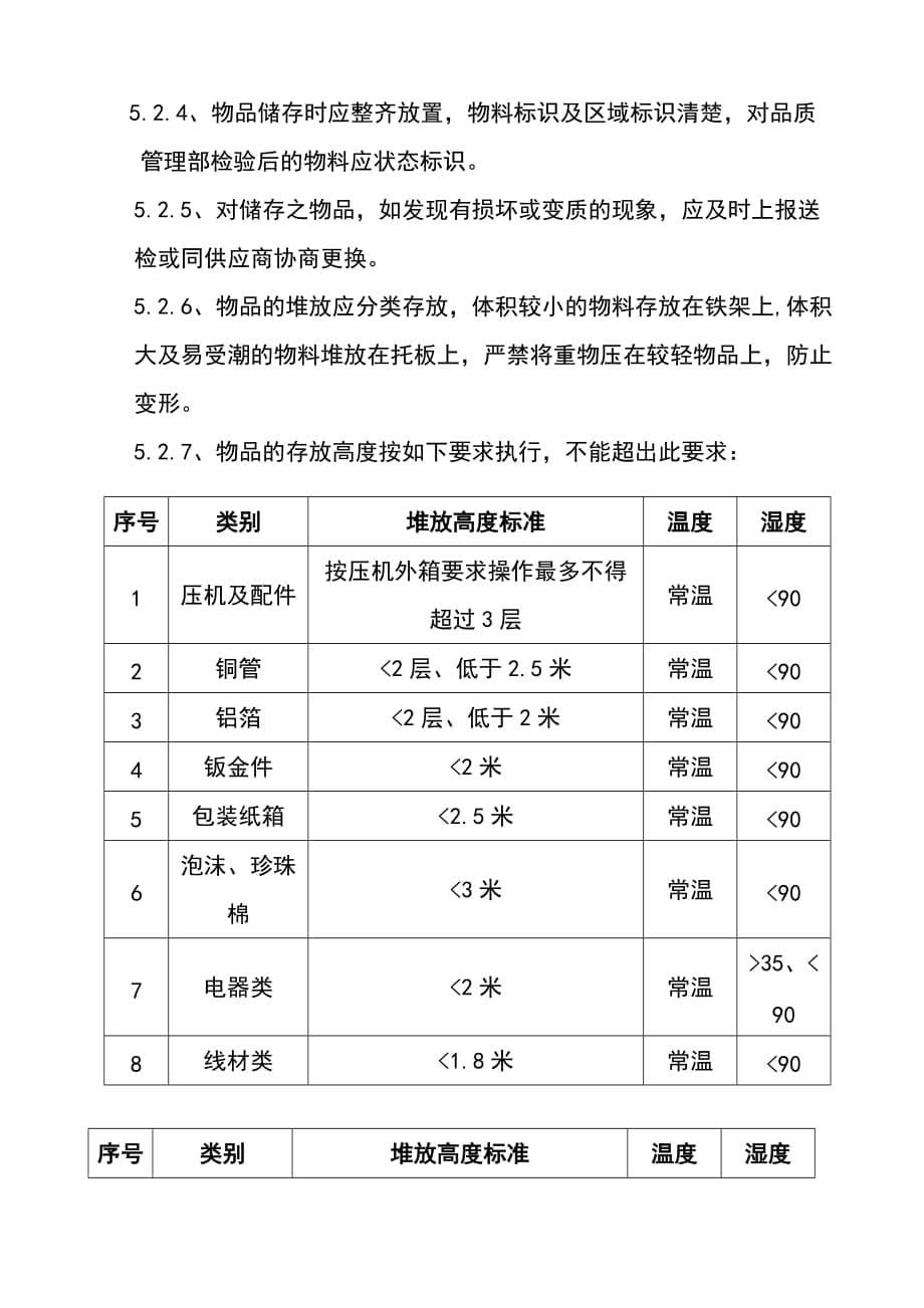 (交通运输)物料运输仓储管理规定_第5页