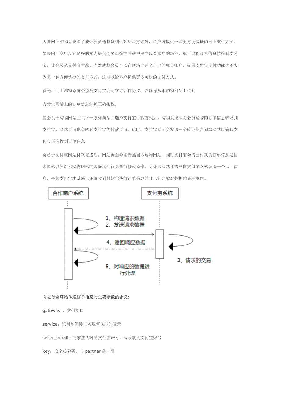 管理信息化网站转接支付宝解决方案_第1页