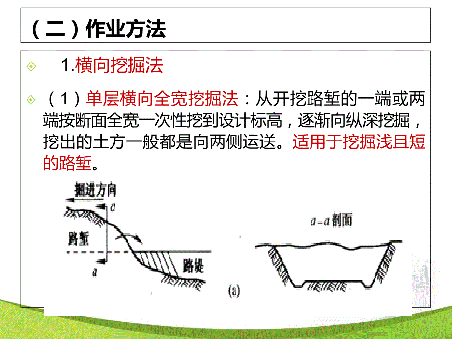 32土质路堑开挖图文说课材料_第4页