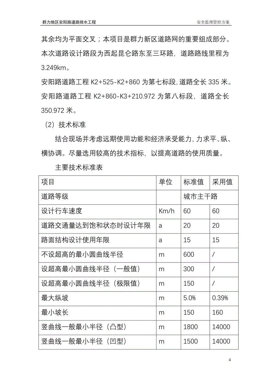 (给排水工程)哈尔滨市松北区规划路18道路及给排水工程_第4页