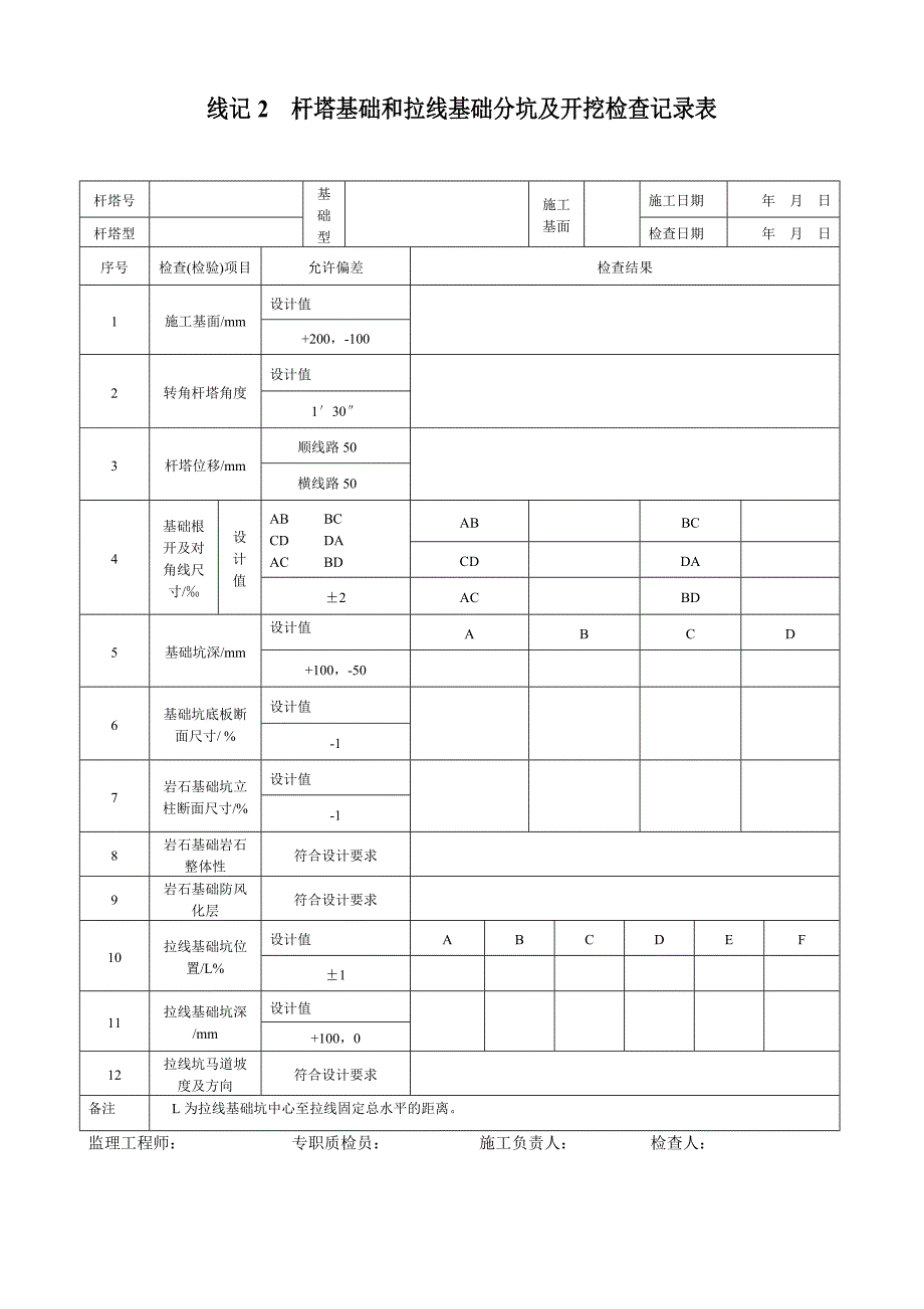 (工程标准法规)110KV-500KV架空电力线路工程质量检验及评定标准含光纤)_第4页