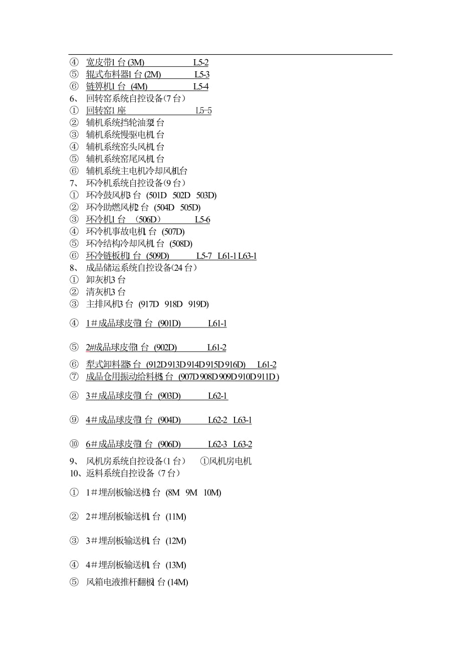 (城乡、园林规划)链篦机回转炉球团工程功能规格书_第3页