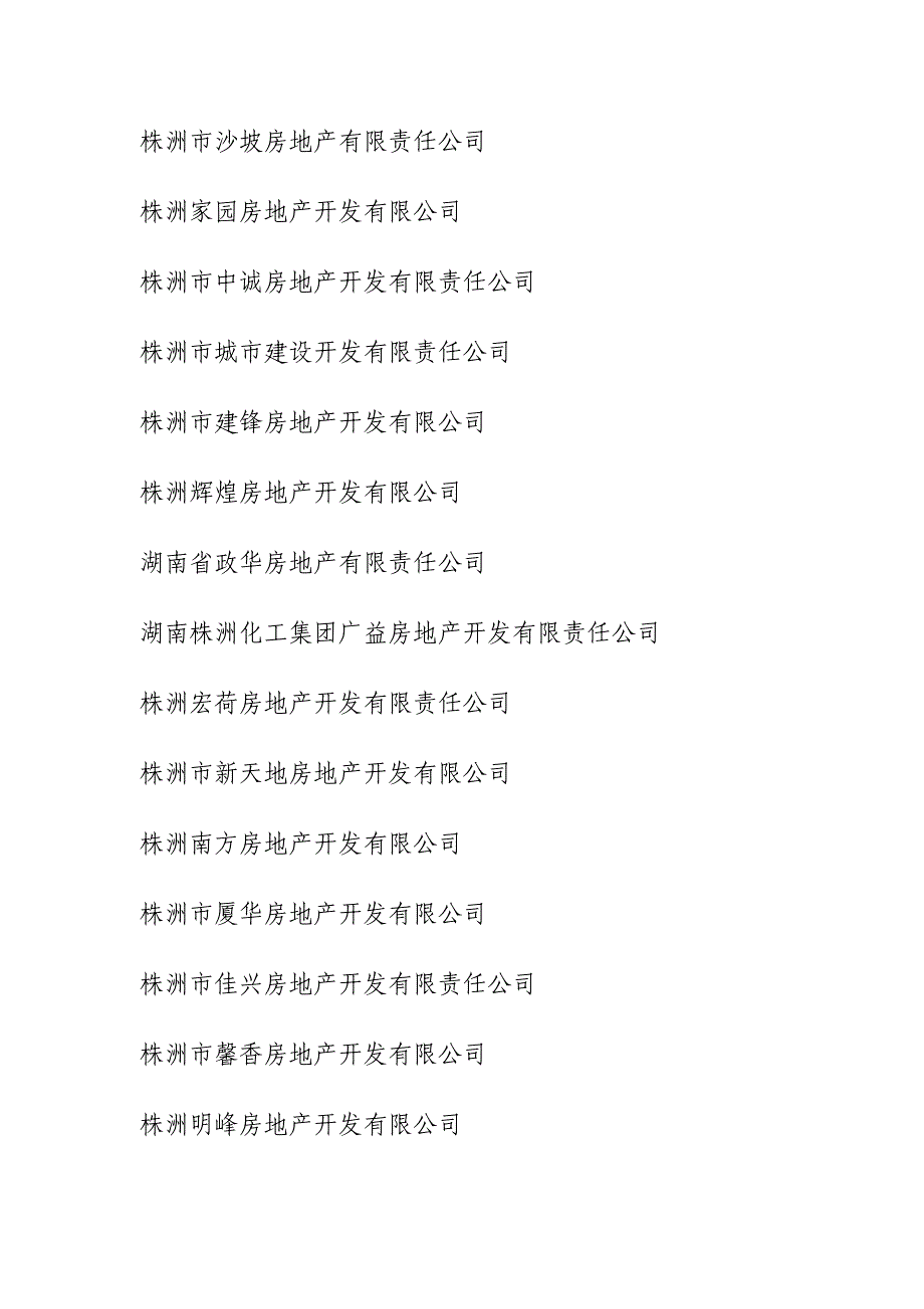 (房地产经营管理)株洲地产名称_第2页