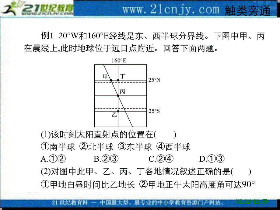 专题八地理解题方法指导第1节选择题的解题方法讲解学习_第4页